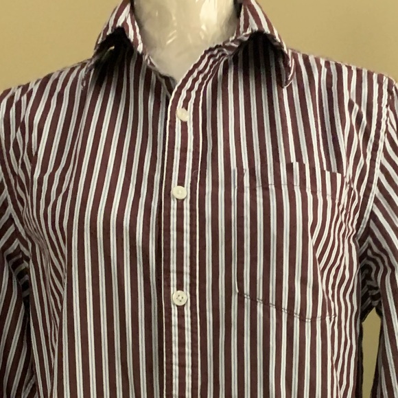 None Other - Men’s long sleeve stripe dress Shirt